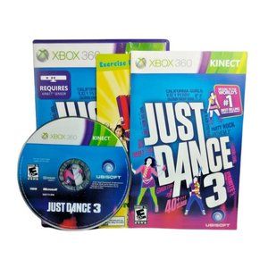 Ubisoft Just Dance 3 Microsoft Xbox 360, 2011 Complete